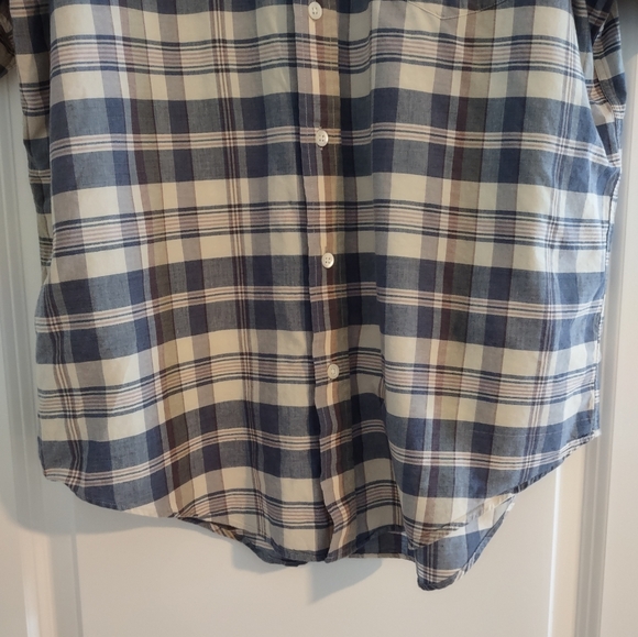 Ralph Lauren Plaid Short Sleeve Button Down Shirt - Picture 6 of 11